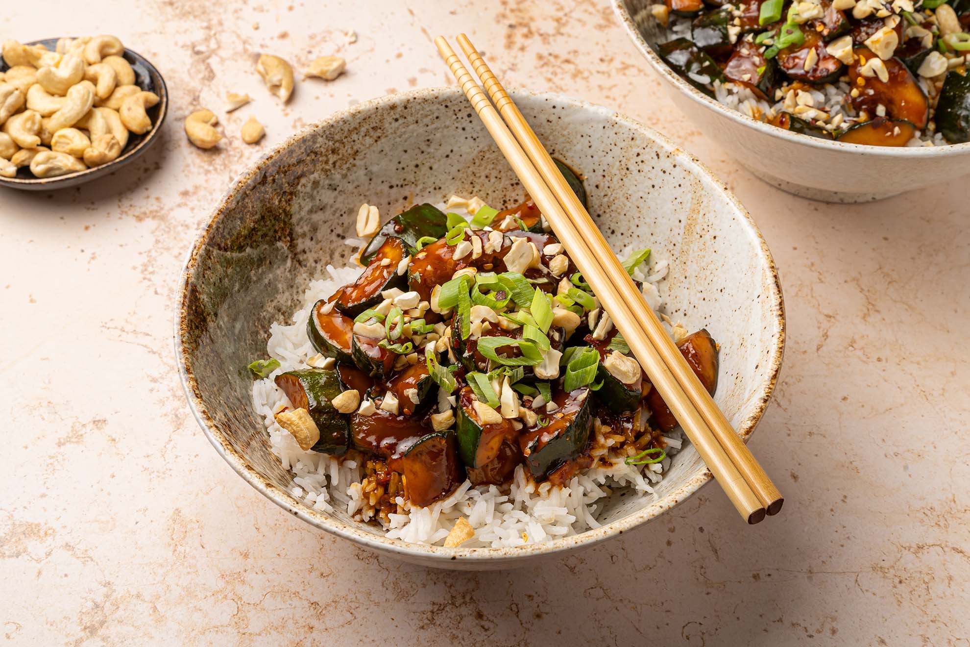 Sticky Gochujang Courgette2 Zonder Blauw