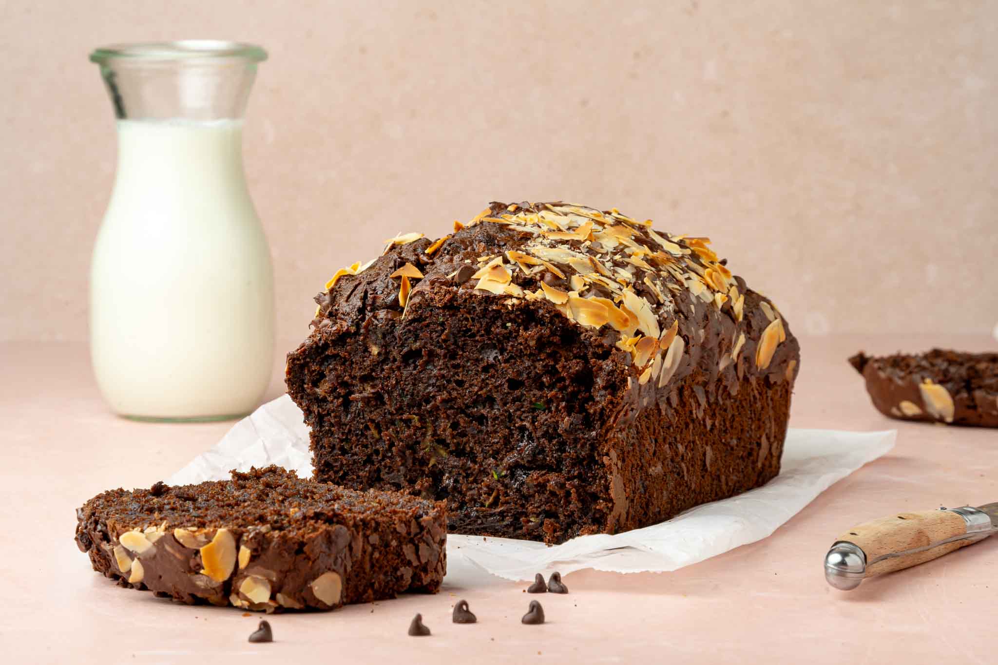 Chocolate Chip Courgette Cake2