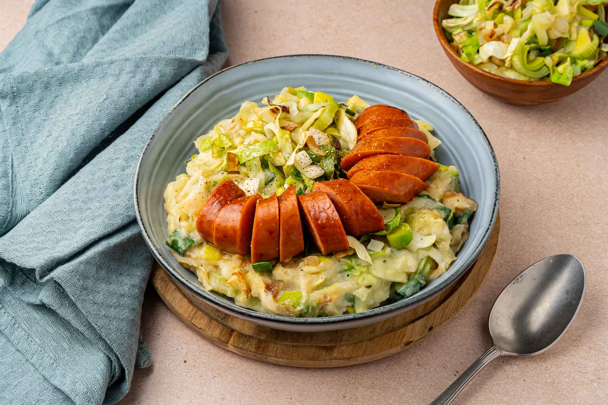 Koolhydraatarme Stamppot Met Spitskool2