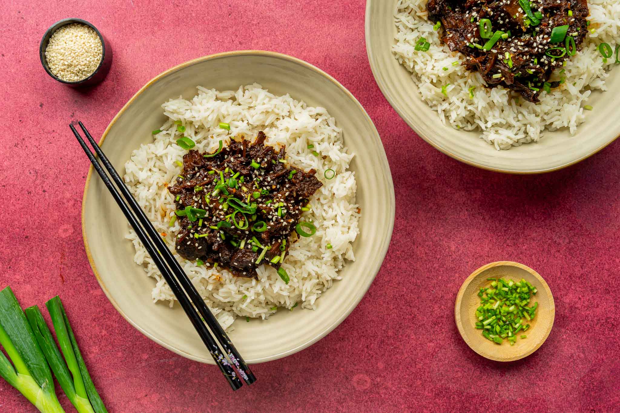 Koreaans Stoofvlees Met Rijst