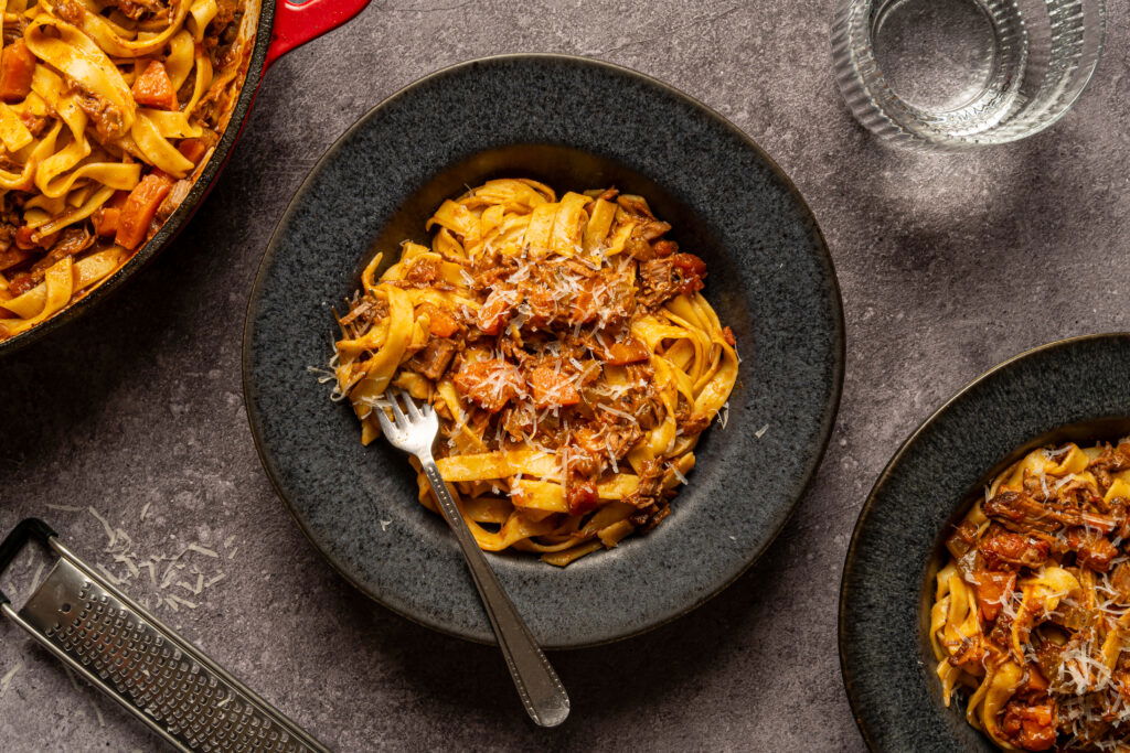 Short Rib Bolognese Met Tagliatelle