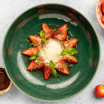 Aardbeien met sumak