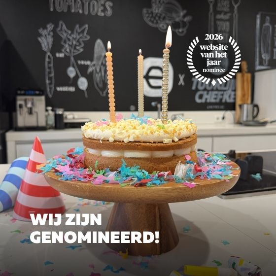 Nominatie WVHJ 2026 met taart