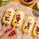 Witte chocolade mango magnums