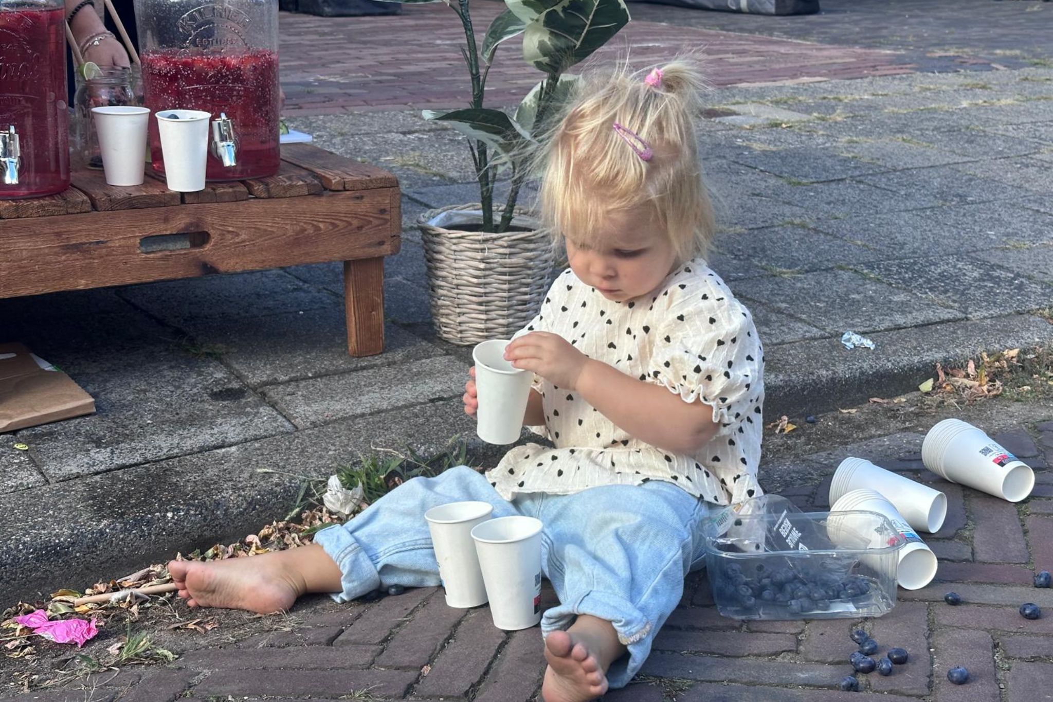 Burendag buurtfeest Anniek