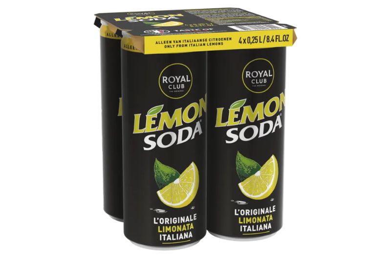 Royal Club Lemon soda 4-pack