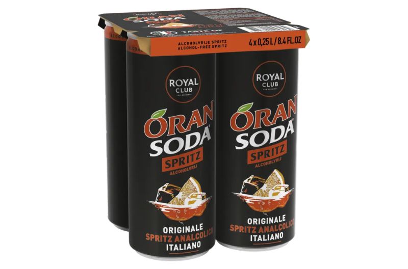 Royal Club Oransoda spritz 4-pack