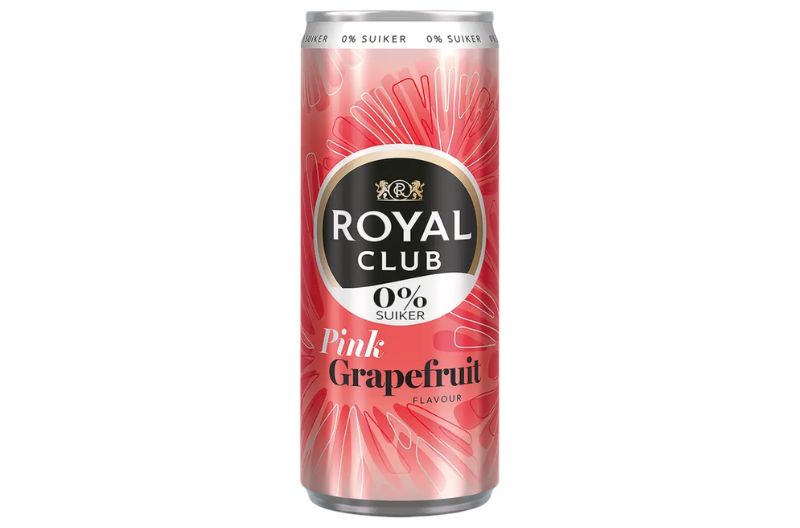 Royal Club Pink grapefruit 0% suiker 0,25