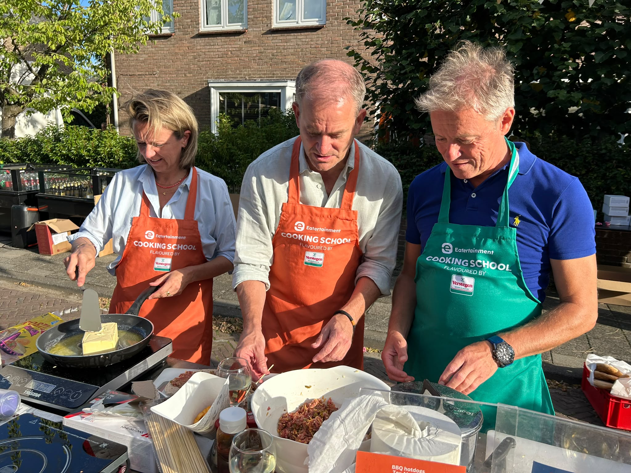 Burendag buurtfeest bbq